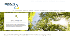 Desktop Screenshot of bonn-abfallwirtschaft.de